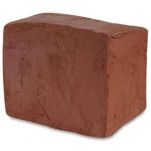 Argila Escolar Vermelha (Terracota) 1Kg Argilas Rezende