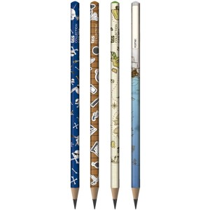 Lápis Preto N2 Collection Pirata HB Tris