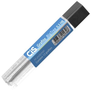 Grafite 0.3mm HB - Tubo com 12 Minas CiS