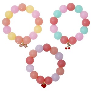 Borracha Escolar Holic Beads Pulseira Tris