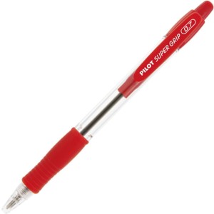 Caneta Esferográfica 0.7mm Super Grip Vermelha Pilot