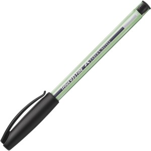 Caneta Esferográfica 0.8mm Trilux Fine 035 Preta Faber Castell