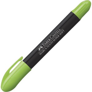 Marca Texto Gel Supersoft - Verde Faber Castell