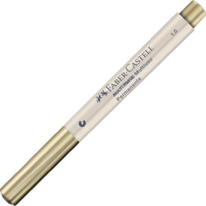 Marcador Permanente Multimark 1.0 - Ouro Faber Castell