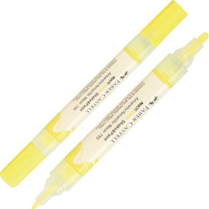 Marcador Multimark Ponta Dupla - Amarelo Neon Faber Castell