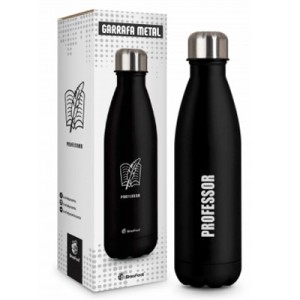 Garrafa Térmica Metal 500ml - Professor Brasfoot