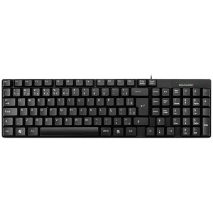Teclado USB Compacto Preto TC193BU Multilaser
